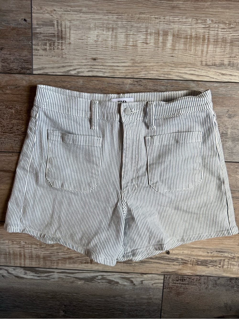 JBD- Striped Cotton Women’s Jean Shorts